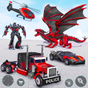 Dragon Robot Car Game - Roboter verwandelt Spiele Icon
