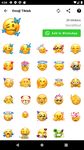 Captura de tela do apk Novo Emoji Adesivos - Adicionar WAStickerapps 11