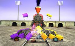 Train Derby Demolition - Car Destruction Simulator captura de pantalla apk 3