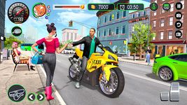 Real Flying Bike Taxi Simulator: Bike Driving Game의 스크린샷 apk 7