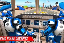 Robot mô phỏng phi công máy bay - trò chơi máy bay ảnh màn hình apk 11