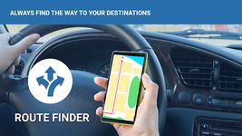 Captură de ecran Navigare GPS - traseu Finder, Direcţie, drum Hartă apk 2