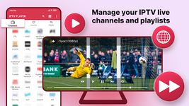 Captură de ecran IPTV PLAYER apk 1