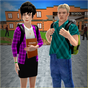 Ícone do apk simulador de vida de albergue: jogo da escola