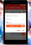 Скриншот 2 APK-версии Календарь прорезывания зубов