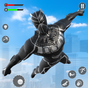 Flying Panther Robot Hero City Crime Fighter 아이콘