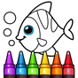 Learning & Coloring Game for Kids & Preschoolers apk icono