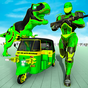 Tuk Tuk Auto Rickshaw Transform Dinosaur Robot APK