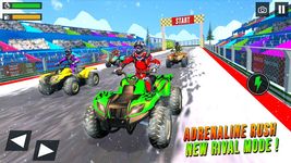 Captura de tela do apk snow mountain atv quad moto jogo de corrida 12