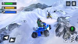 Captura de tela do apk snow mountain atv quad moto jogo de corrida 8
