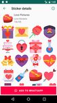 Liefdes Stickers voor WhatsApp - WAStickerApps ❤️ afbeelding 4