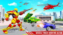 US Army Robot Missile Attack: Truck Robot Games afbeelding 11