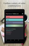 Rainbow TO-DO List, Tasks & Reminders capture d'écran apk 7