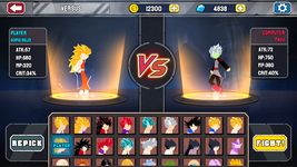 Screenshot 2 di Stickman Warriors - Super Dragon Shadow Fight apk