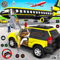 비행 자동차 노란 택시 도시 택시 운전 게임 아이콘