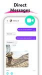 Captura de tela do apk Joi-O Video Chat Aleatório! 