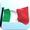 Italy Flag 3D Free Wallpaper 