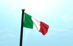 Italy Flag 3D Free Wallpaper screenshot apk 3