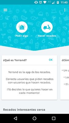 Image of Yerrand, the errand app