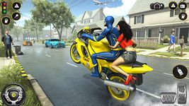 Captură de ecran Superhero Bike Taxi Simulator: Bike Driving Games apk 9