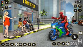 Captură de ecran Superhero Bike Taxi Simulator: Bike Driving Games apk 14