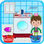 Washing and Ironing Clothes: Kids Laundry Game APK