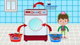 Imagine Washing and Ironing Clothes: Kids Laundry Game 9