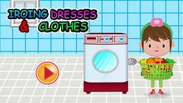 Imagine Washing and Ironing Clothes: Kids Laundry Game 14