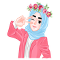 Ikon apk New Hijab girl Stickers 2020