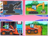 Screenshot 1 di Veicoli da costruzione e camion Giochi per bambini apk