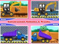 建設車両とトラック-子供向けゲーム のスクリーンショットapk 