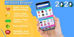 Картинка 7 Smart Browser :- All social media and shopping app