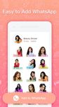 Love Roses Stickers For WhatsApp - Kiss GIF の画像1