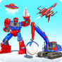 Ikon apk robot excavator mengubah game-salju excavator