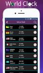 Captura de tela do apk widget do relógio mundial e clima: hora dos países 4