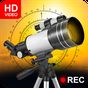 telecamera hd zoom con grande telescopio