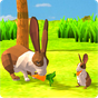 Rabbit Family Simulator: Poly Art Jungle apk icono