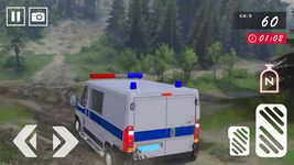 Captură de ecran Offroad Police Van Driver Simulator apk 5