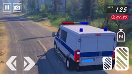 Screenshot 4 di Offroad Police Van Driver Simulator apk