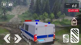 Captură de ecran Offroad Police Van Driver Simulator apk 2