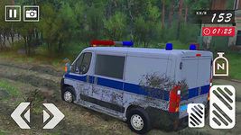 Captură de ecran Offroad Police Van Driver Simulator apk 12