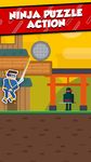 Captura de tela do apk Mr Ninja - Slicey Puzzles 15