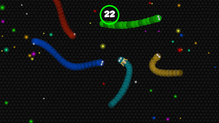 Slither.io - NOVA MINHOCA COM MAIS BOOST DO JOGO ! ( Slither New Snake) 