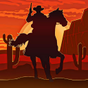 selvaggio ovest Gunslinger Cowboy ciclista APK