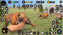 Captură de ecran Virtual Tiger Family Simulator: Wild Tiger Games apk 9