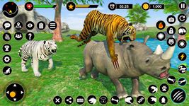 Screenshot 7 di virtuale tigre famiglia simulatore: selvaggio tigr apk