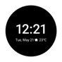 Icona Pixel Minimal Watch Face