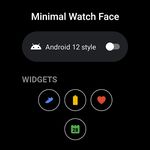 Pixel Minimal Watch Face captura de pantalla apk 1