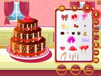 Tangkapan layar apk dekorasi kue pengantin - game pembuat kue manis 2