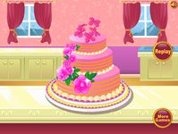 Tangkapan layar apk dekorasi kue pengantin - game pembuat kue manis 